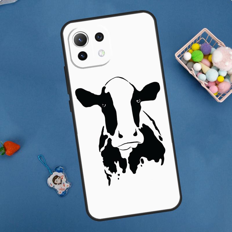Cute Cartoon Cow Case For Xiaomi 13 14 15 Ultra 11T 12T 13T 14T Pro POCO X7 Pro X3 X5 X6 M6 F5 F6 Pro Cover