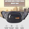 New Waterproof Waist BagLarge Capacity Multifunctional Cash Register Wallets For Men And Women Durable Outdoor Sports Waist Bag