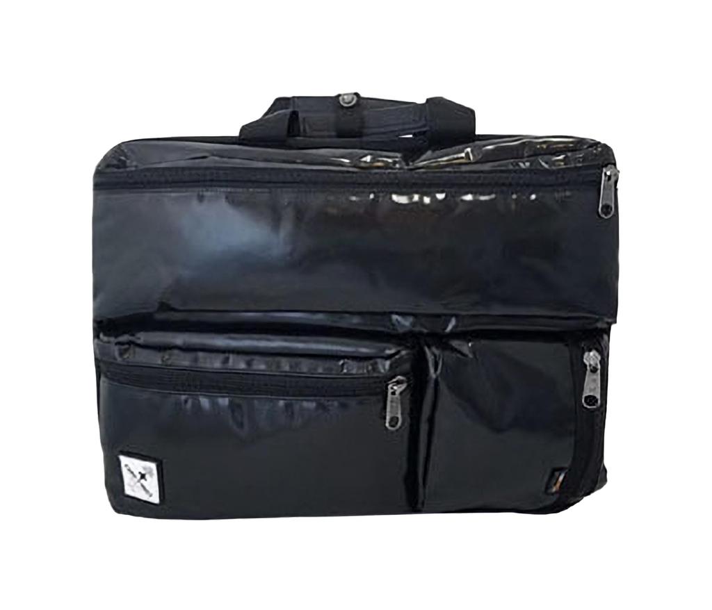 FireFirst Cordura 3-Way Travel Business Bag, Medium, Black