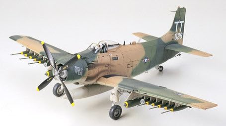 Tamiya Masterpiece Series Skyraider US Air Force 1/48