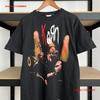 Vintage  Korn Rock Band Black T Shirt Sz L Washed Top For Everyday Wear Designer Clothes Breathable Fashion Graphic Stylish