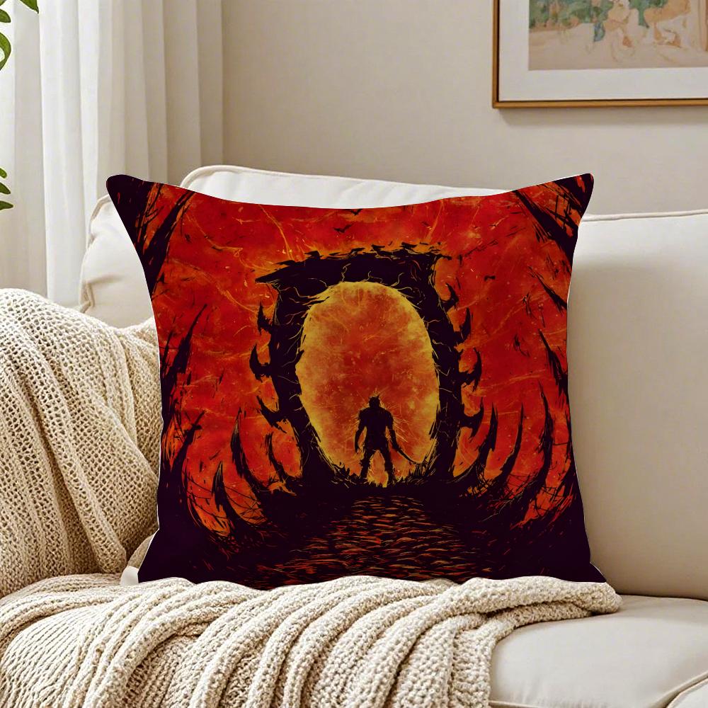 Game OpenWorld The EElder SScrolls V Cushion Cover Pillowcase Antidustmite living Room Sofa Decor Cushion Room