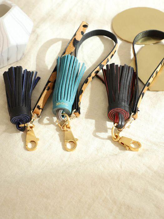 

THEHEE BLUE&GREY LAP TASSLE BLUE&GREY