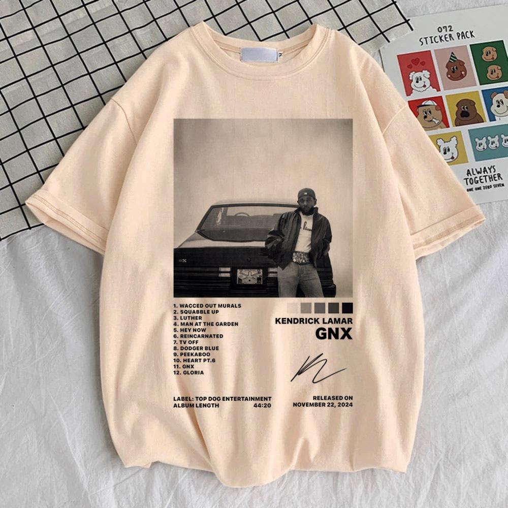 

Kendrick Lamar Lammar shirt Women 80s streetwear Women graphic harajuku Digital top tees Grunge Vintage hip hop streetwear S