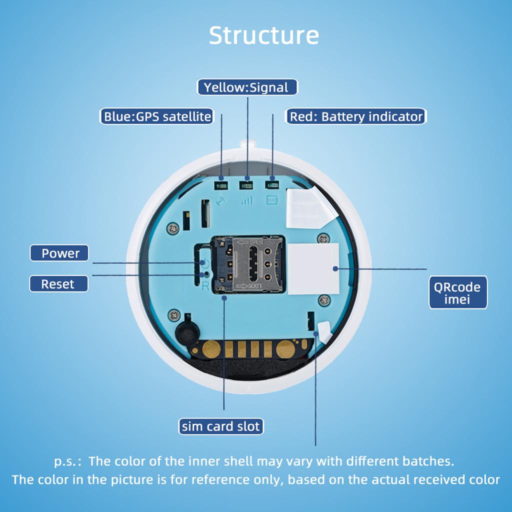 GPS/AGPS/WIFI/4G GSM Localizador de Chaves Mala Carteira Bolsa Infantil Celular Localizador GPS Anti-Furto Dispositivo Anti-Perda de Baixo Consumo de Energia