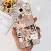 For Samsung Galaxy J5 2016 J7 2016 Phone Case Smiling Astronaut Painting Clear Housing On Samsung J7 2016 J 5 7 Galaxy Bumper