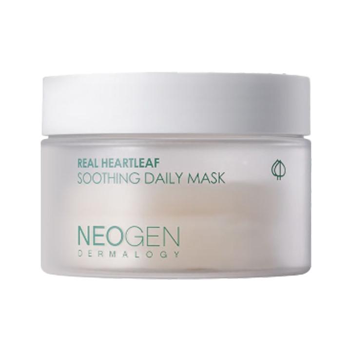 NEOGEN Dermalogy Real Heartleaf Soothing Daily Mask Pad Calming & Hydrating Facial Pads 180ml (40 Pads)