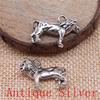 Tiger Lion Wolf Fox Charms Pendant For Bracelet Necklace Jewelry Making Craft Findings