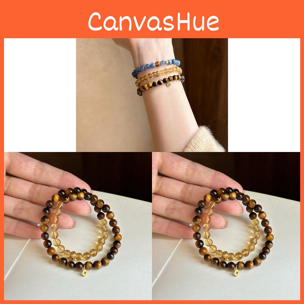 Ethnic Style Geometric Crystal Beaded Bracelet For Women Handmade Jewelry Gift
