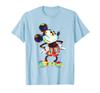 Disney Mickey Friends Rainbow Impressionist Mickey & T-Shirt