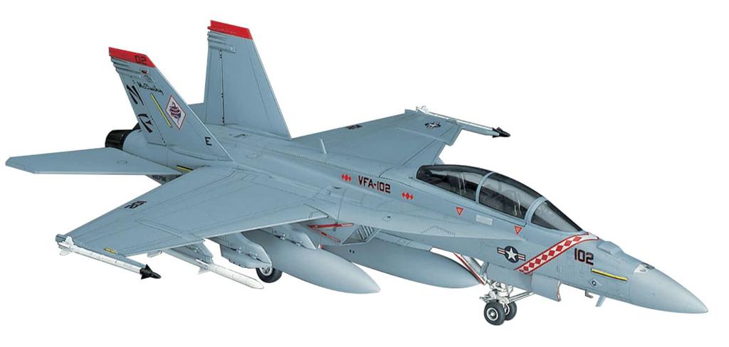 Hasegawa US Navy Super Hornet Plastic Model Kit E18 1/72 F/A-18F