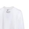 Nike As W Nsw Swsh Crew Fleece Logo Print Sports Sweatshirt Women Sweatshirt White DJ6947-100