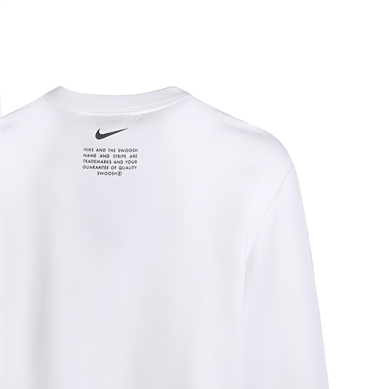 Nike As W Nsw Swsh Crew Fleece Logo Print Sports Sweatshirt Women Sweatshirt White DJ6947-100