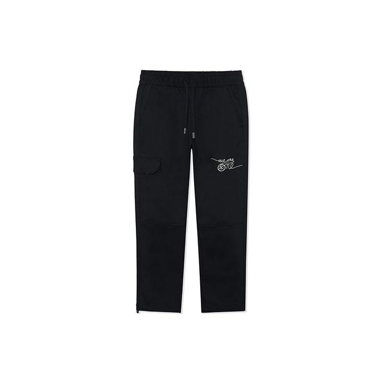 Li-Ning x DFT Way Of Wade Logo Sweatpants Black Men s AKXR589-1 S