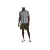 Under Armour Solid Color Crew Neck Pullover Logo Print Short Sleeve T-Shirt Men T-Shirts Asphalt-Gray 1376791-012
