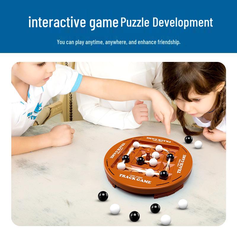 Șah Logic & Go Transfrontalier: Joc de strategie pentru doi jucători pentru copii