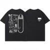 2025 New Product Design Animation Periphery Mens and Womens Shortsleeved Shirts Design Simple Outdoor Cycling Tops Summer Tee
