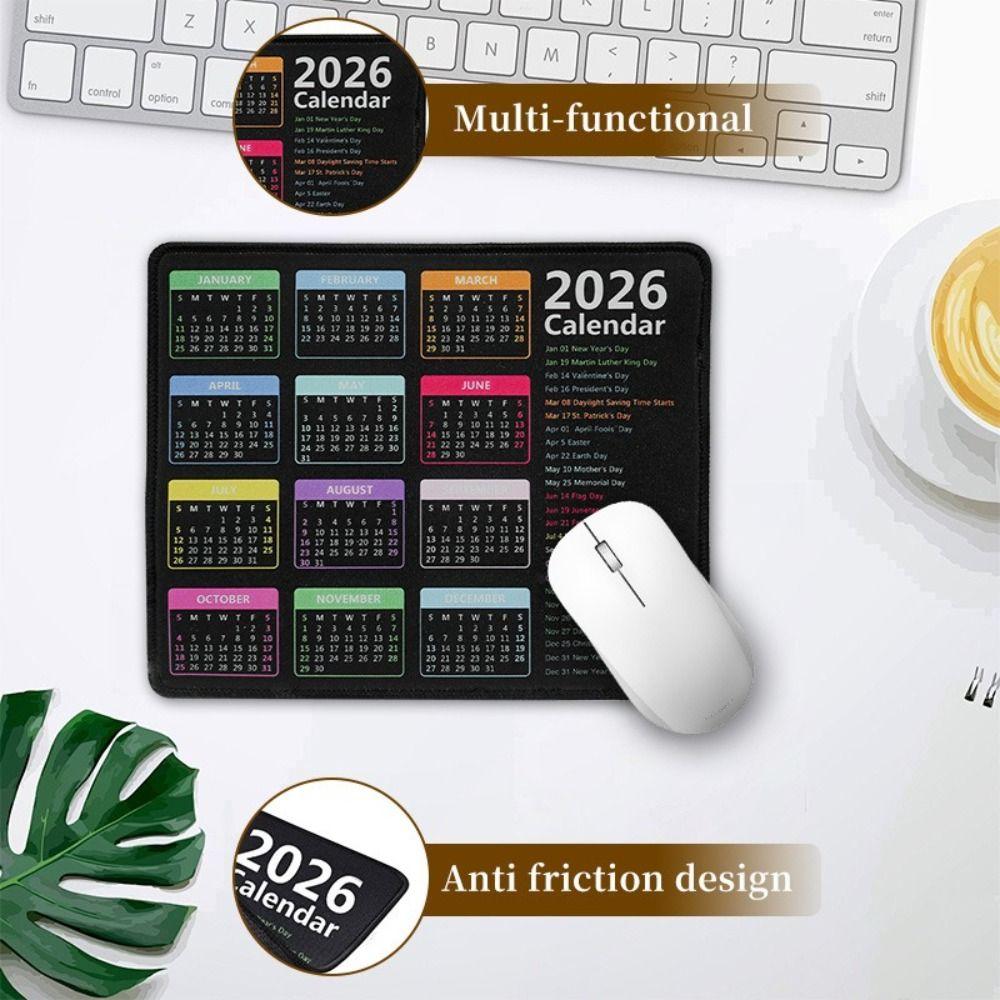 Black Color Gaming Mouse Pad Rubber Base Anti-Slip Mouse Mat Waterproof Mouse Pad Laptop Computer