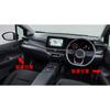 Ruiq Interior Door Window Button Switch Panel Cover Garnish for the New Nissan Note Designed for Nissan NOTE E13, E-Power (Black)
