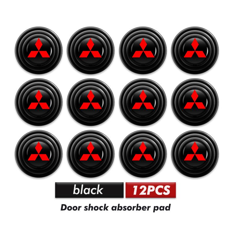 For Mitsubishi Car DoorShock Absorbing Protector Universal Bumper Anti-collision Pad Outlander Lancer Cross Colt Xpander Mirage