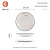 Haoya Jingdezhen Ceramic 7-inch Dinner Plate Set