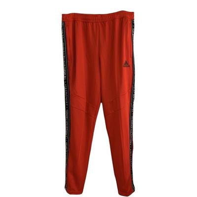 Pantalon Long de Sport pour Homme Série Soccer Séchage Rapide Confortable Respirant Bas pour Homme Rouge FK9006