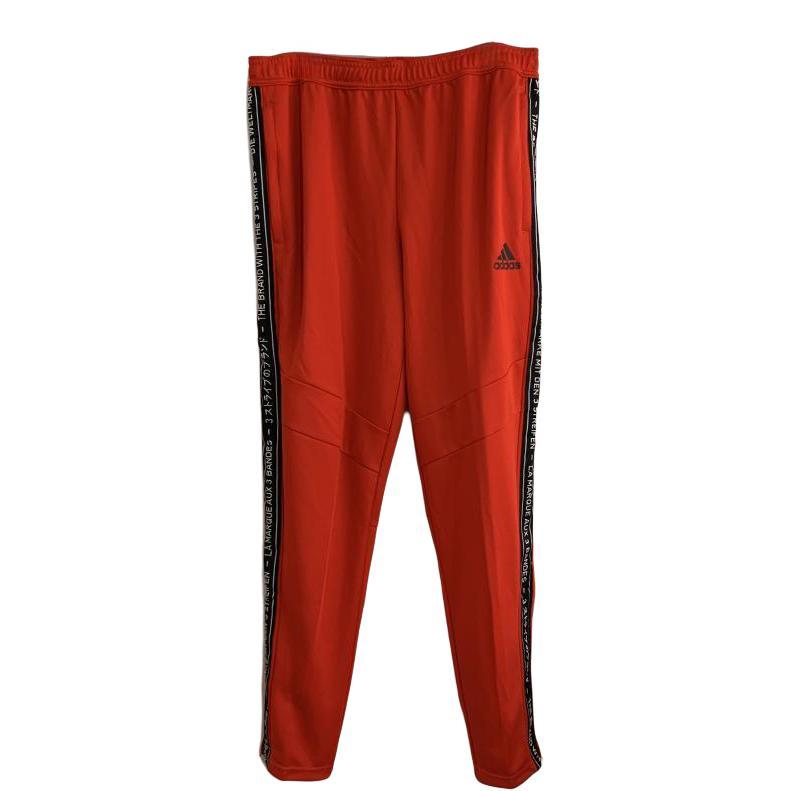 

Adidas Мужские футбольные брюки серии быстросохнущие удобные дышащие спортивные длинные мужские штаны красные FK9006 M
