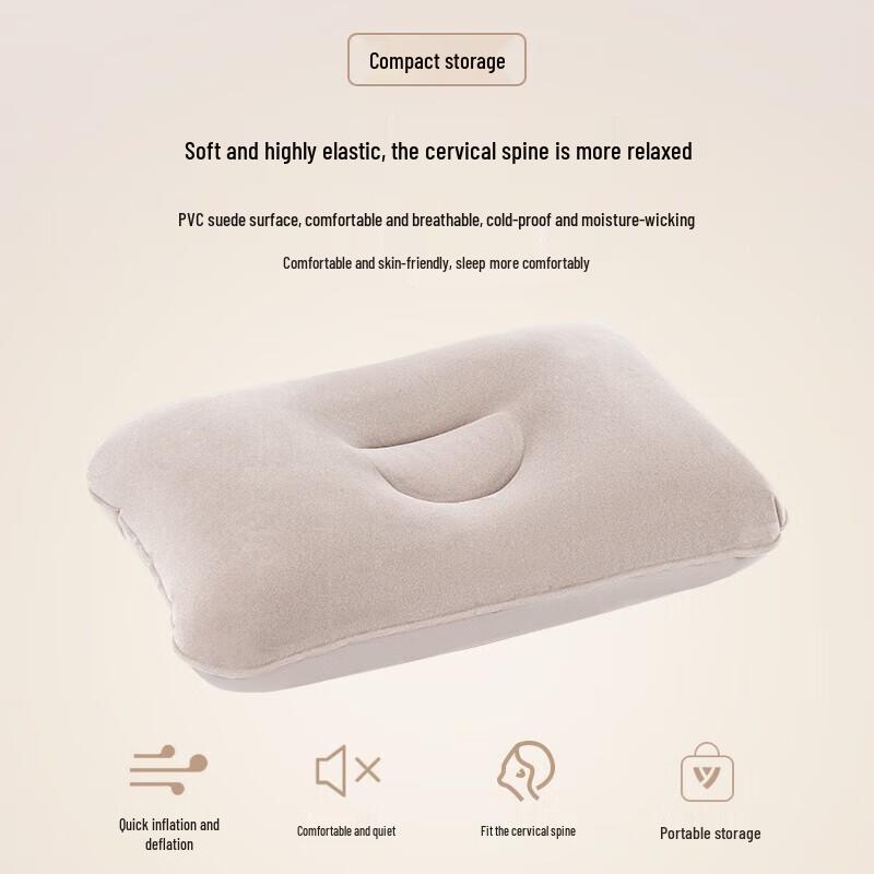 Camping Inflatable Pillow 360x230x100mm
