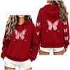 Women's Fashion Hoodie Loose Fit Casual Long Sleeve Sweatshirt Top for Daily Wear