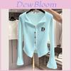 Wool Blouse For Women With Vneck And Princess Sleeves For Spring 2025 Casual Wear
