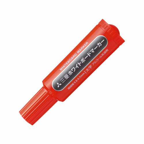 Mitsubishi Pencil Whiteboard Marker Bold Round Lead Red PWB7M.15