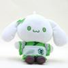 Sanrio Green Hello Kitty Cinnamoroll Melody Kuromi Plush Toy Pendant For Cute Car Ornament And Gift For Kids
