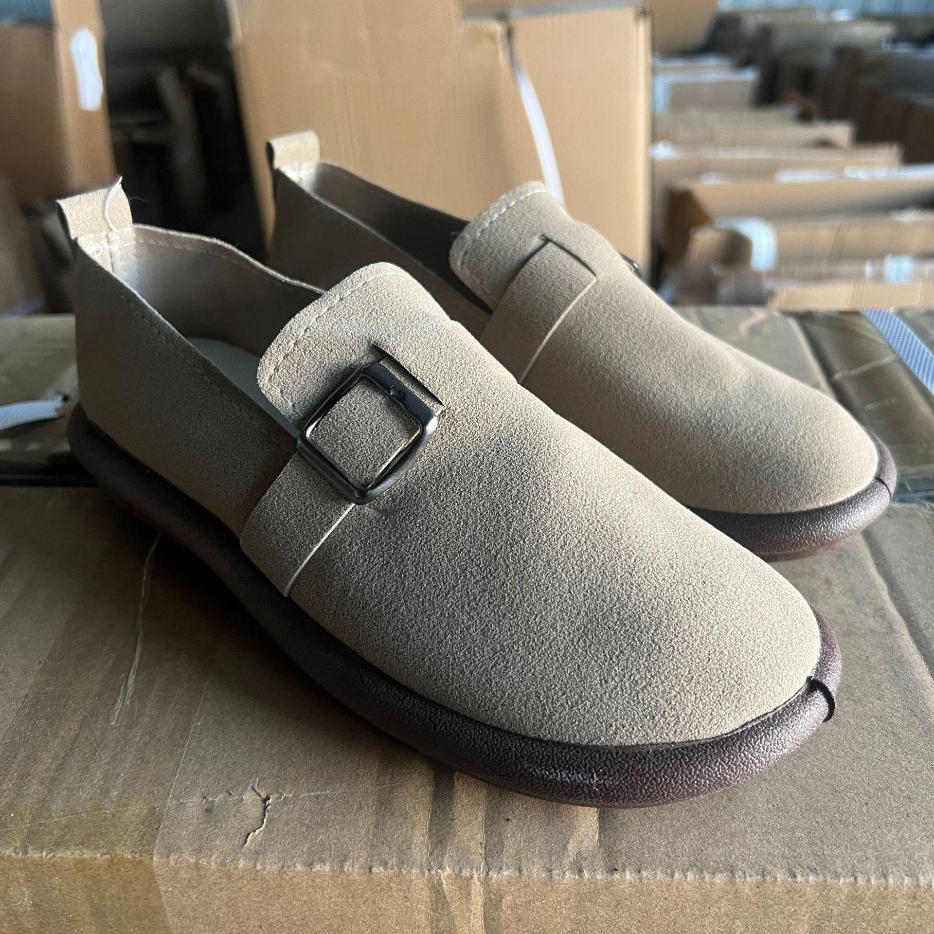 

Doudou Shoes Женские низкие дышащие туфли-одношаги на мягкой подошве для весны и осени 40 серый