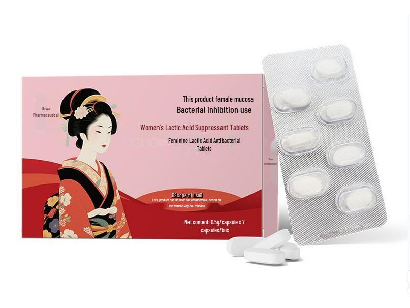 

Женские антибактериальные таблетки для вагинального ухода с молочной кислотой для послеродовой и гинекологической гигиены