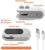 USB přenosný mini tepelný sáček na uzavírání sáčků pro svačiny Domácí použití Dobíjecí těsnění vakuové těsnění plastové sáčky Tepelné těsnění klip