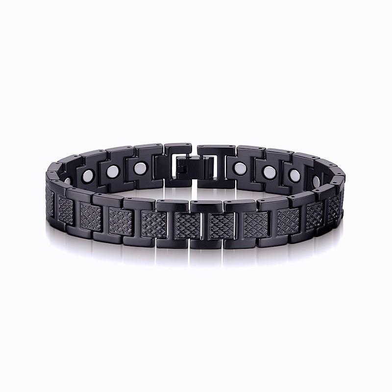 Adjustable Stainless Steel Crocodile Charm Bracelet Men Women 18K Gold Plated Titanium Fashion OL Style