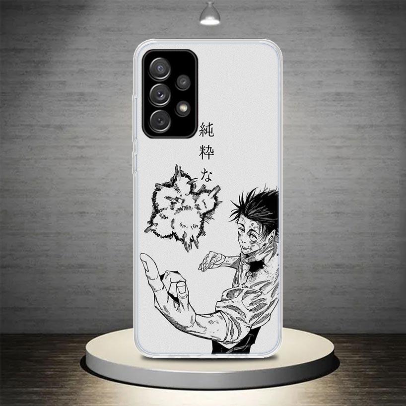 

Kaisen J-Jujutsu Юта Оккоцу Чехол для телефона для Samsung Galaxy A12 A22 A32 A42 A52 A72 A02S A51 A50 A41 A31 A21S A20S A40 A30 Samsung A70(A70S)