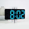 Acrylic Digital Alarm Clock Time Date Temperature Display Countdown Clock Remote Control Wall Clock 12/24H Electronic LED Clocks