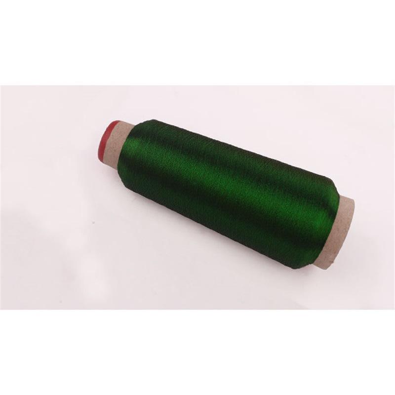 Gold & Silver Computer Embroidery Thread: DIY Handmade Cross Stitch, Single Strand, Bright Metal Wire.