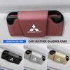gzbf5 Car Sun Visor Glasses Case Organizer Car Interior Accessories for Mitsubishi Lancer ASX Outlander Pajero L200 Triton