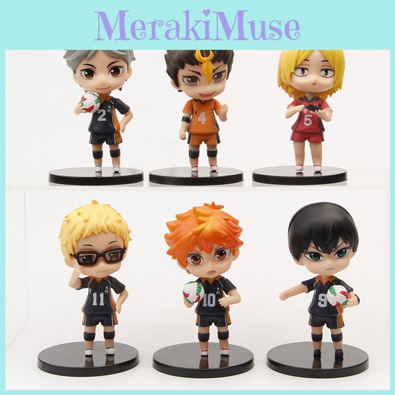 Haikyuu Shoyo Hinata Tobio Kageyama Pvc Figures Anime Model Collectible Desk Car Decor