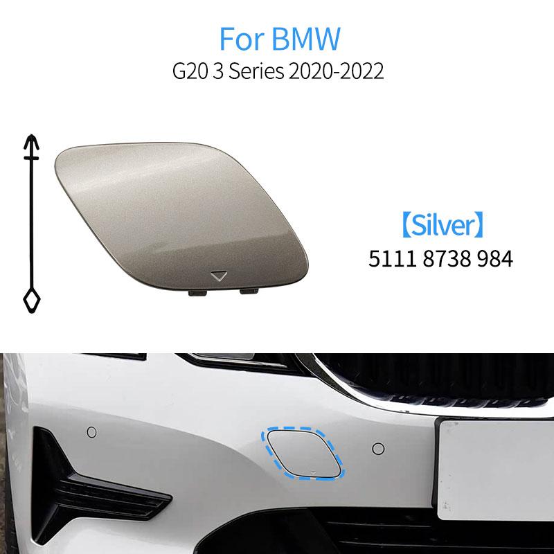 Car Front Bumper Trailer Hook Tow Cover Cap Accessory For BMW 3 Series G20 318 320 323 325 328 330 335i -2026 51118738984