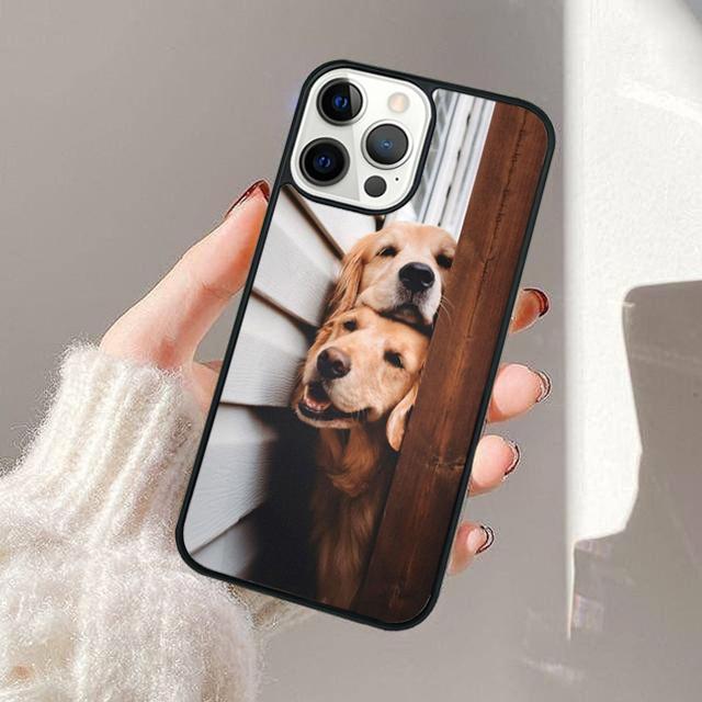 Etui na telefon z Golden Retrieverem Przyjaciel Dla iPhone 17 Air 13 12 14 15 16 Pokrowiec Dla Apple Pro Max Plus Coque