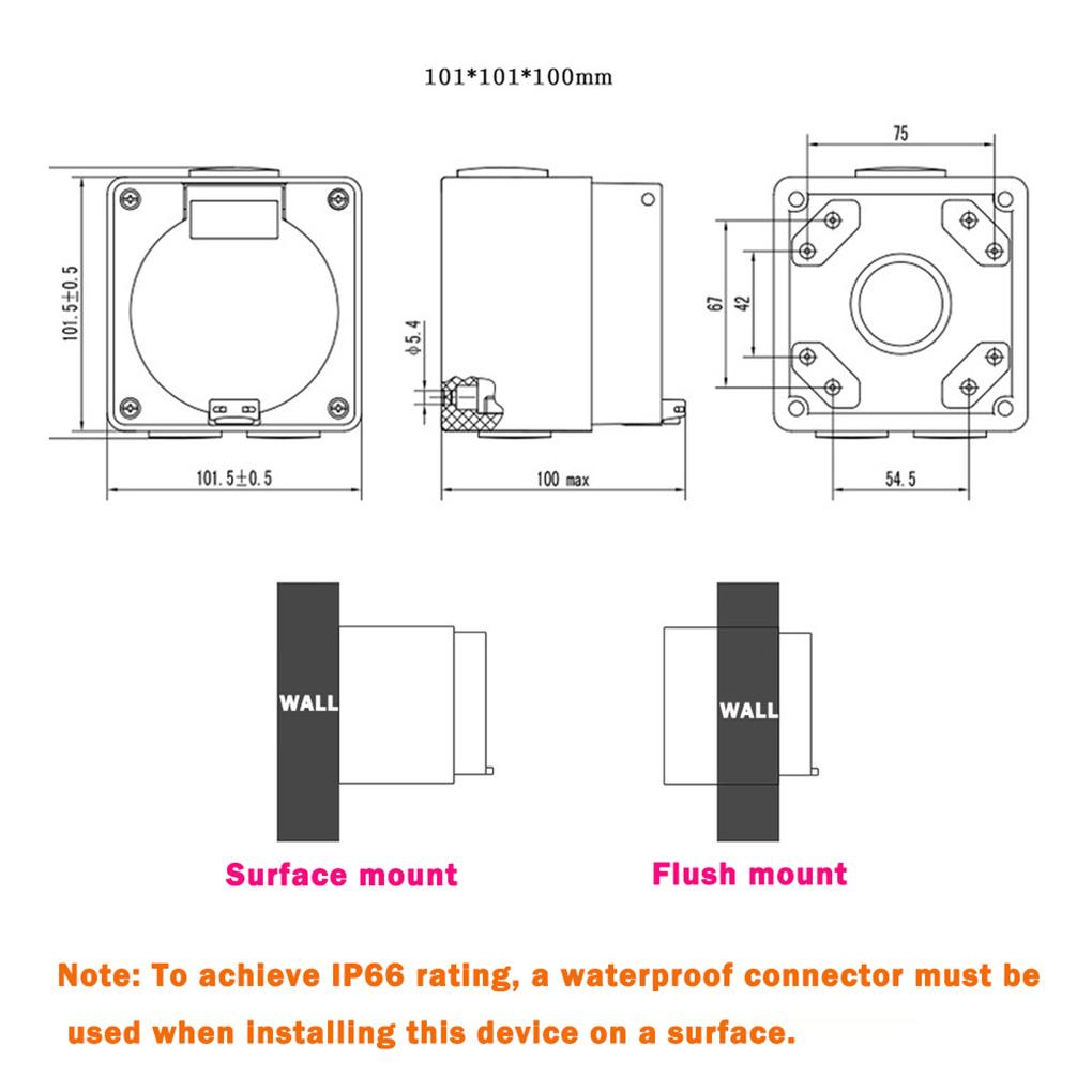 10A 15A Switched Socket Outlet Industrial 3 Pin Male Plug Waterproof 10A 15A Switched Socket Outlet Plug10A AU