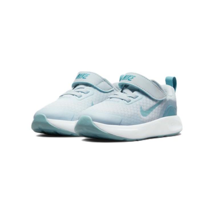 Nike Wearallday TD Aura Worn Blue Baby Sneakers White CJ3818-405