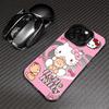 Phone Case for iPhone 14 15 16 Plus 11 12 13 Pro Max 17 Air 16e Soft Cover Cartoon Hello Kitty Cinnamoroll