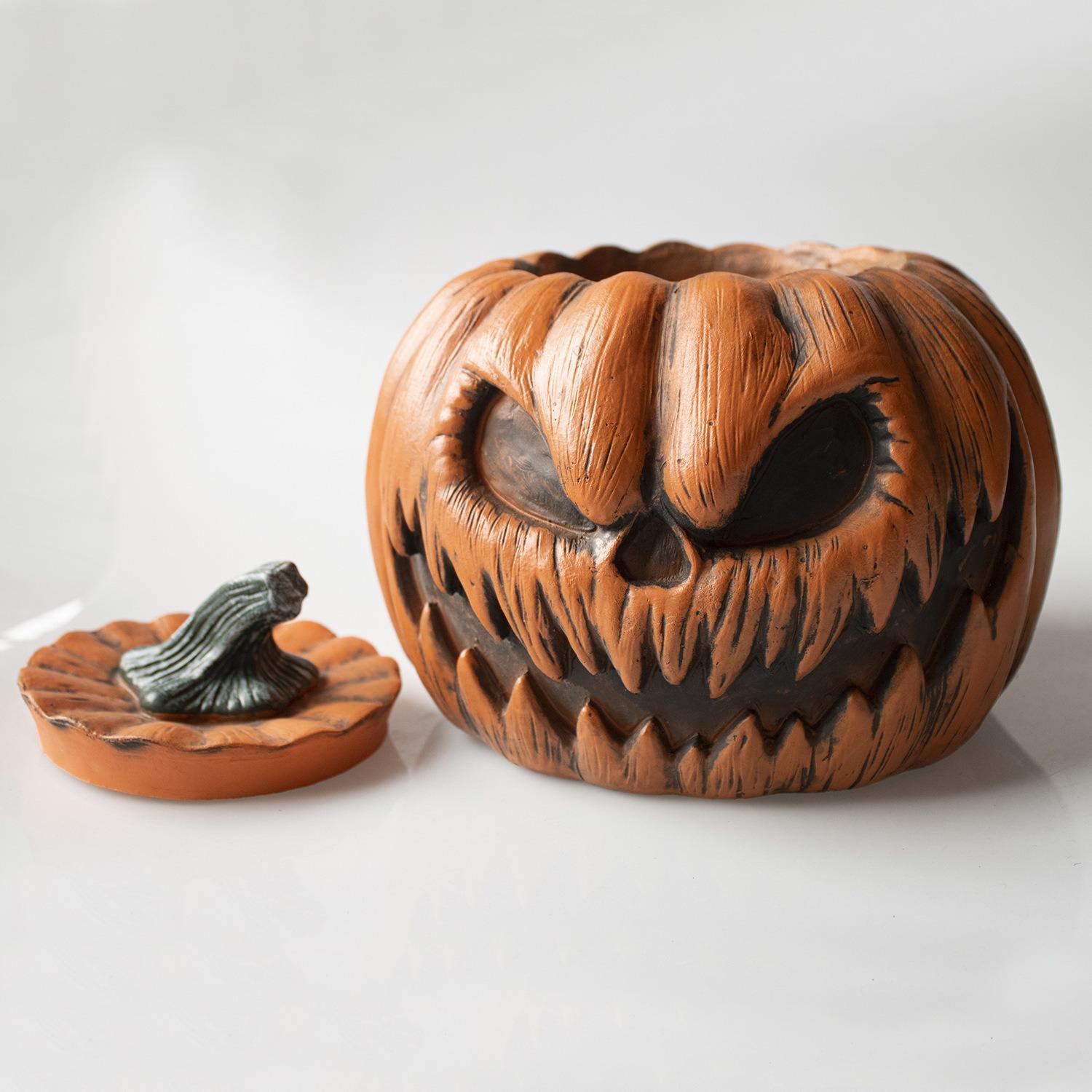 

Коробка конфет в виде тыквы на Хэллоуин, корзина для хранения конфет, рождественские принадлежности, украшение для дома, детский подарок, декор для вечеринки на Хэллоуин