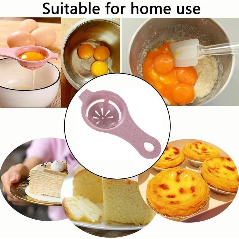 Egg Separators for Yolk Egg White and Yolk Filter Divider Tool Kitchen Baking Gadget Kitchen Tool for Baking Cake Kitchen Items