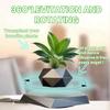 Levitating Air Bonsai Pot Rotation Flower Pot Planters Magnetic Suspension Floating Pot Potted Plant Home Without Plants