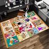 The Croods Players Adventure Office Rug Chair Mat, Game Carpet, Suitable for Front Door, Bedroom, Living Room, Desk, Holiday Gift